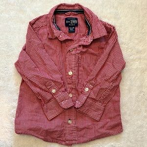 Children’s Place long sleeve button up shirt